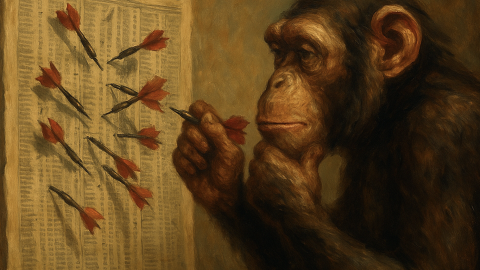 Mr. Muggs the Chimp picks stocks