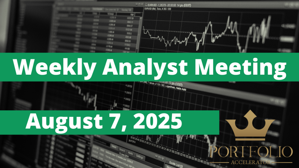 WEEKLY ANALYST MEETING 