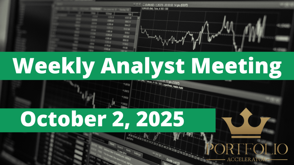 WEEKLY ANALYST MEETING 