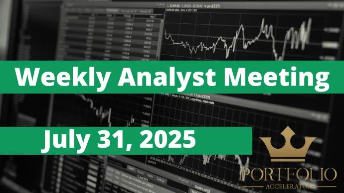 WEEKLY ANALYST MEETING 