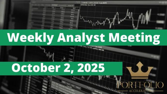 WEEKLY ANALYST MEETING 